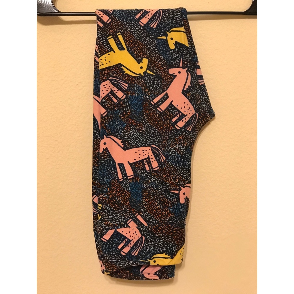 OS LuLaRoe leggings unicorns